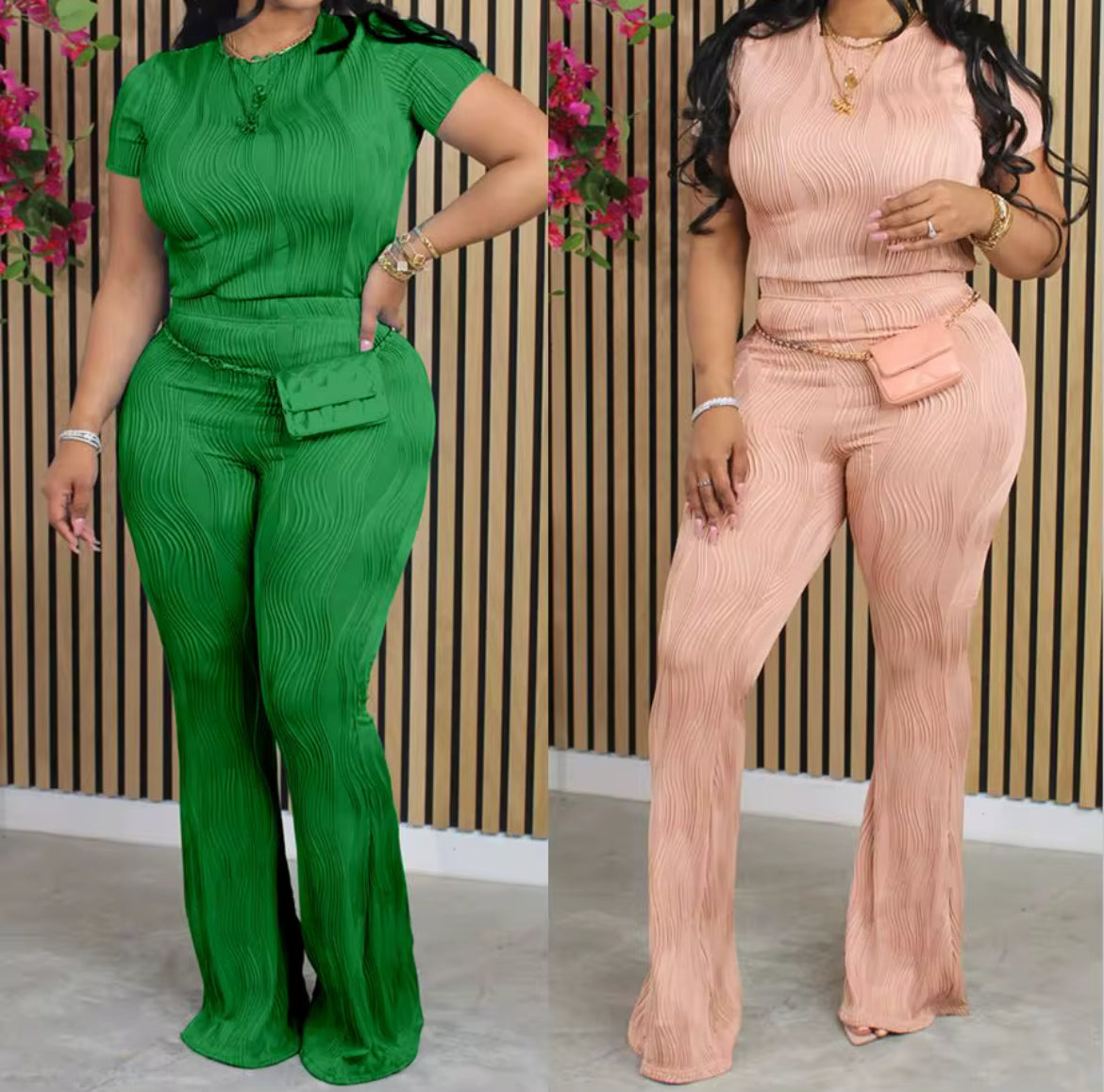 2-piece Wave Pattern Set